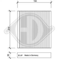 Diederichs DCI1143 Фільтр салону