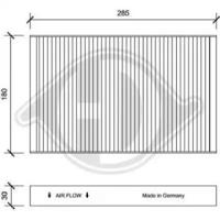 Diederichs DCI1195 Фільтр салону