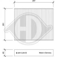 Diederichs DCI1240 Фільтр салона