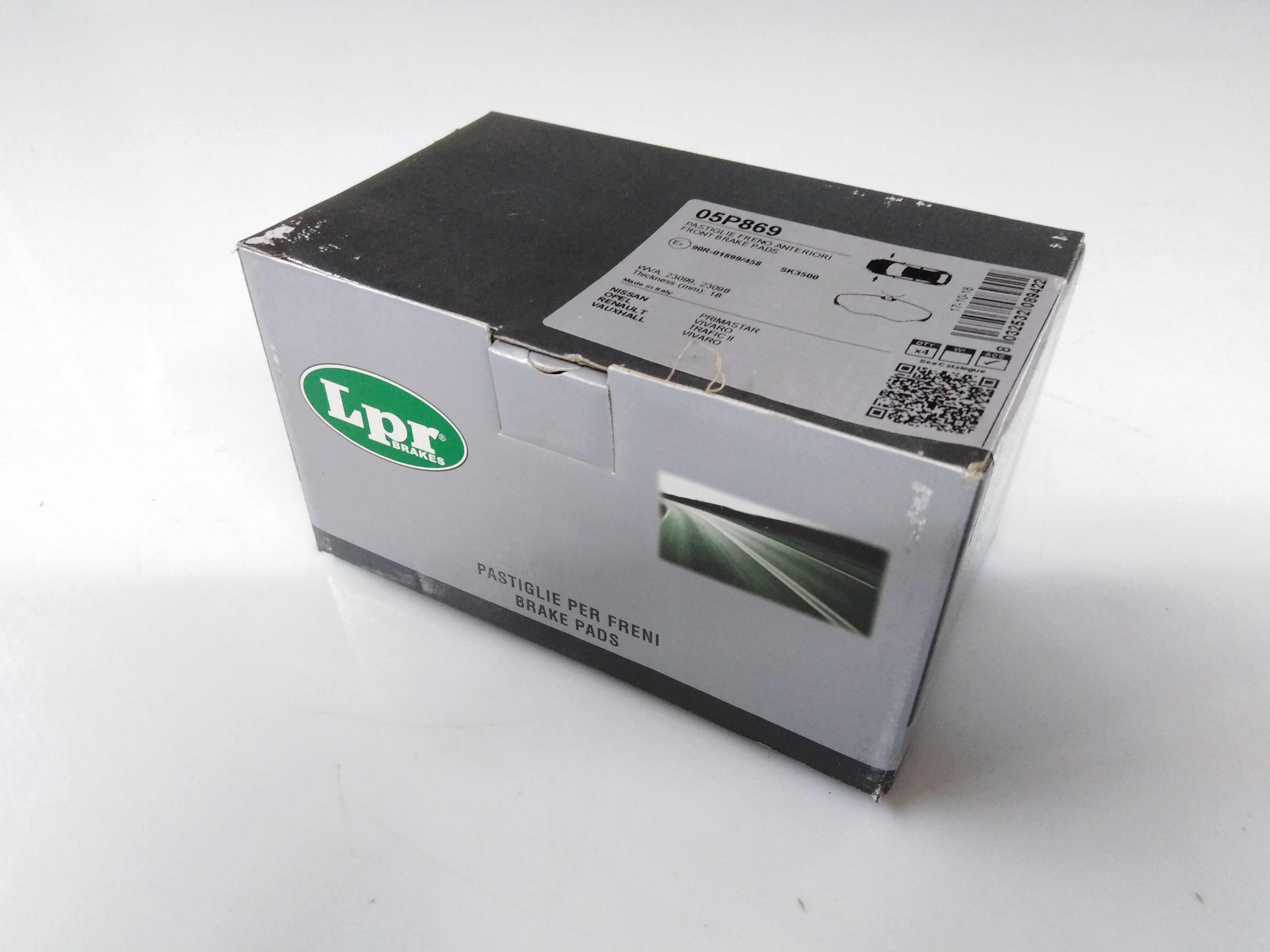 LPR 05P869 Brake pads — Photo #2