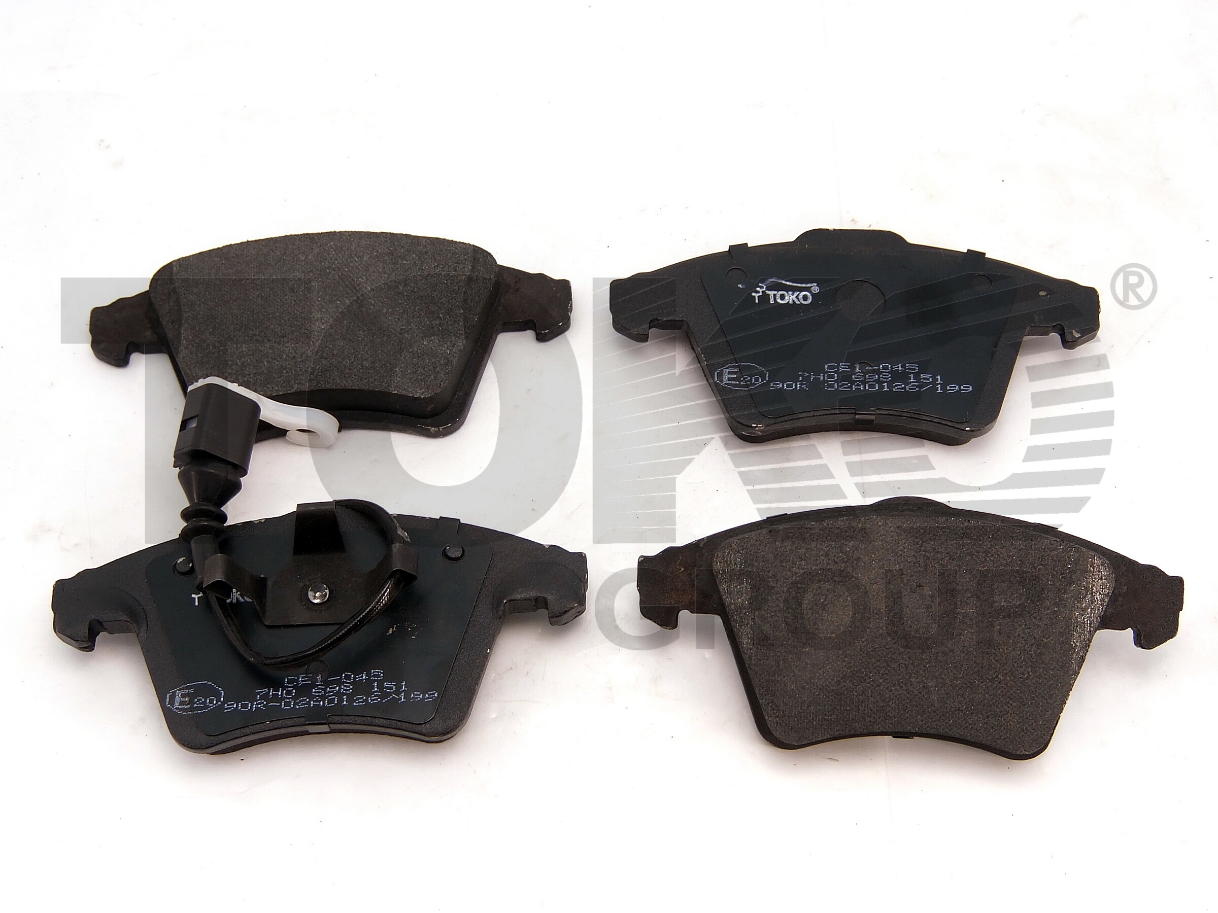 TOKO T2152045 Колодки гальмівні TOKO T2152045 Колодки гальмівні