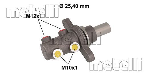 Metelli 05-0868 Cylinder brake master