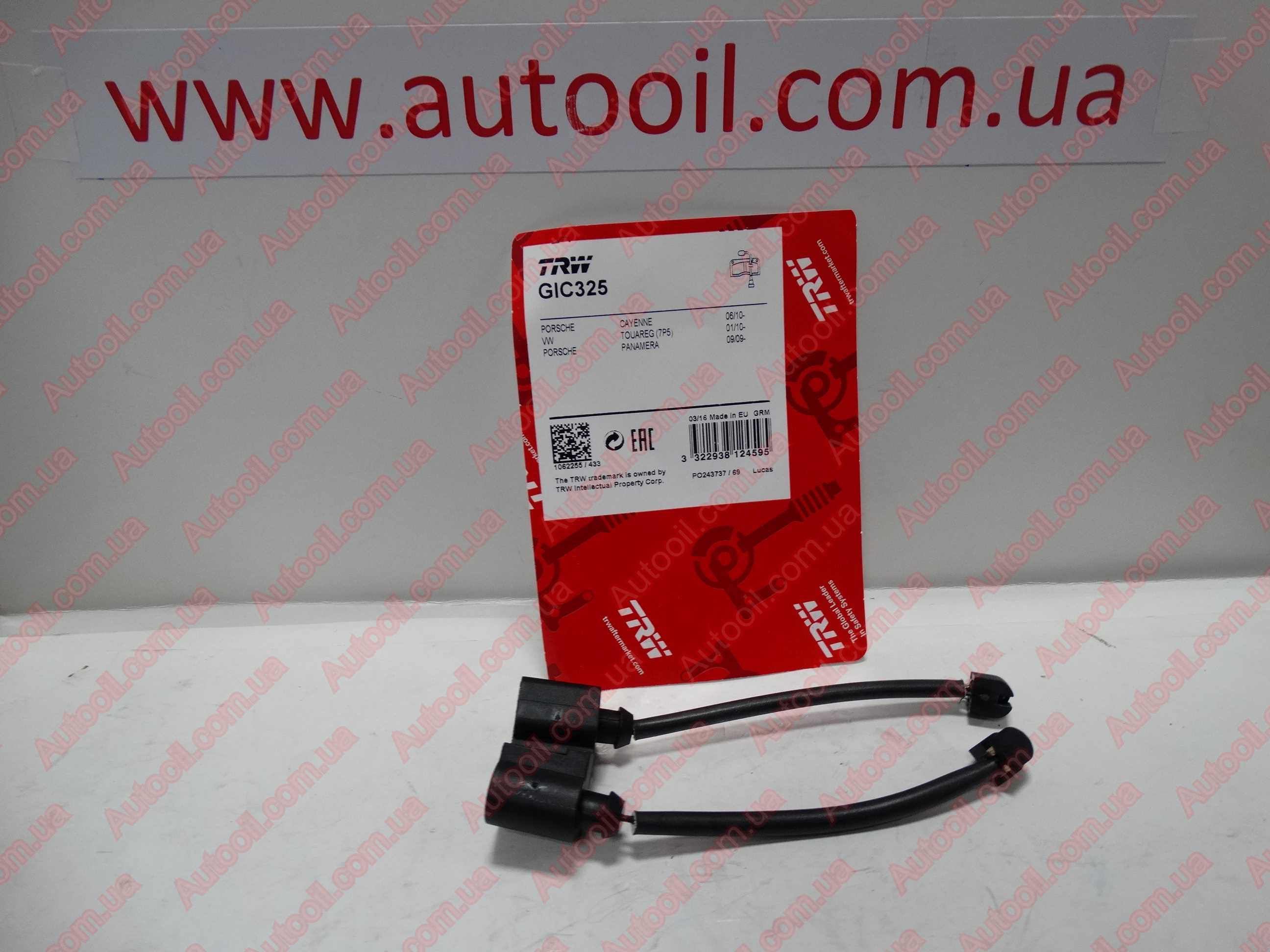 TRW GIC325 Датчик зносу TRW GIC325 Датчик зносу