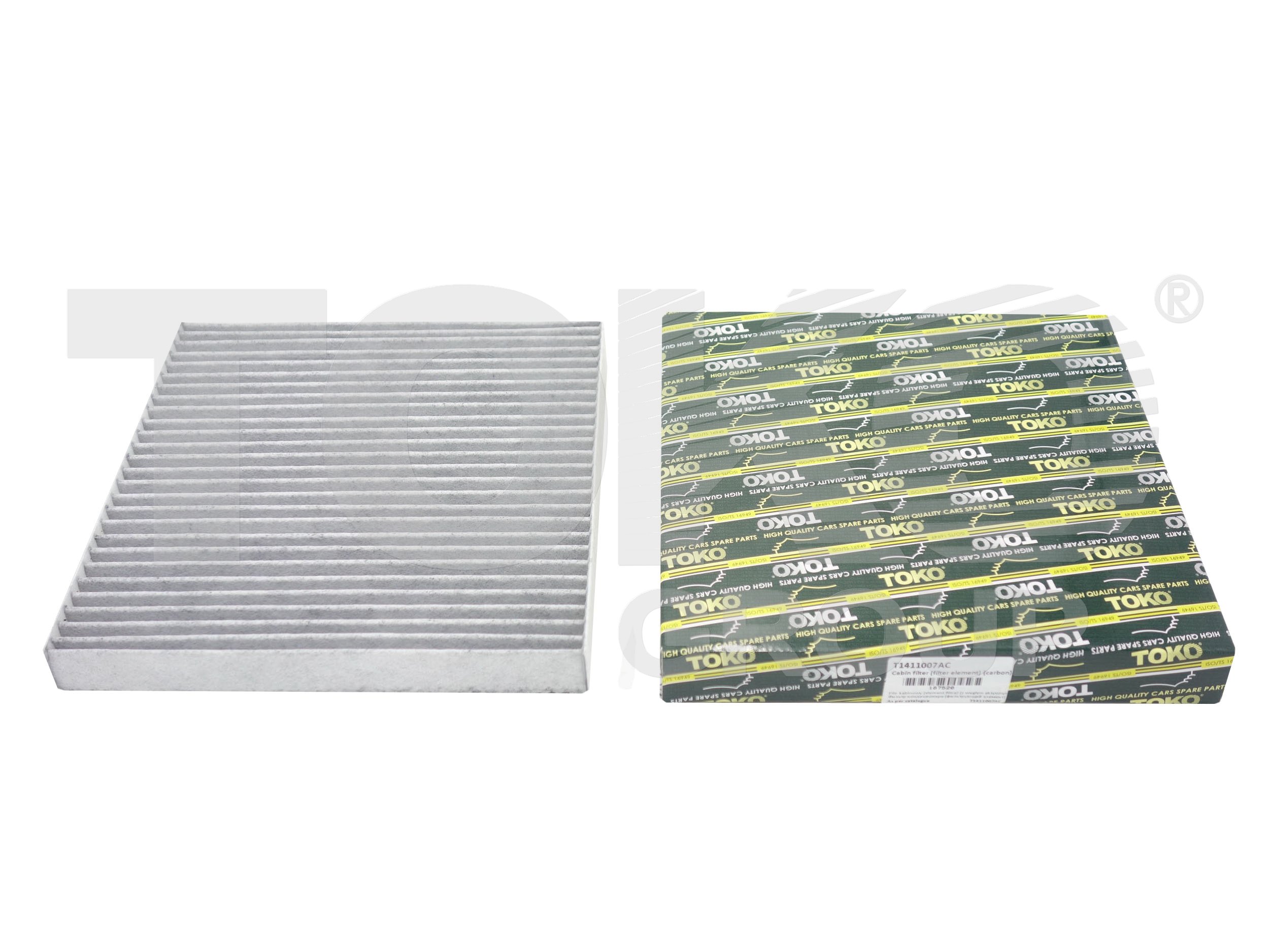 TOKO T1411007AC Фільтр салону TOKO T1411007AC Фільтр салону