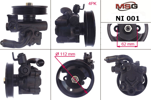 MSG NI001 Steering pump