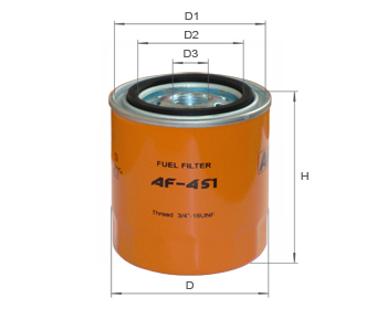 Alpha Filter AF451 Фільтр паливний