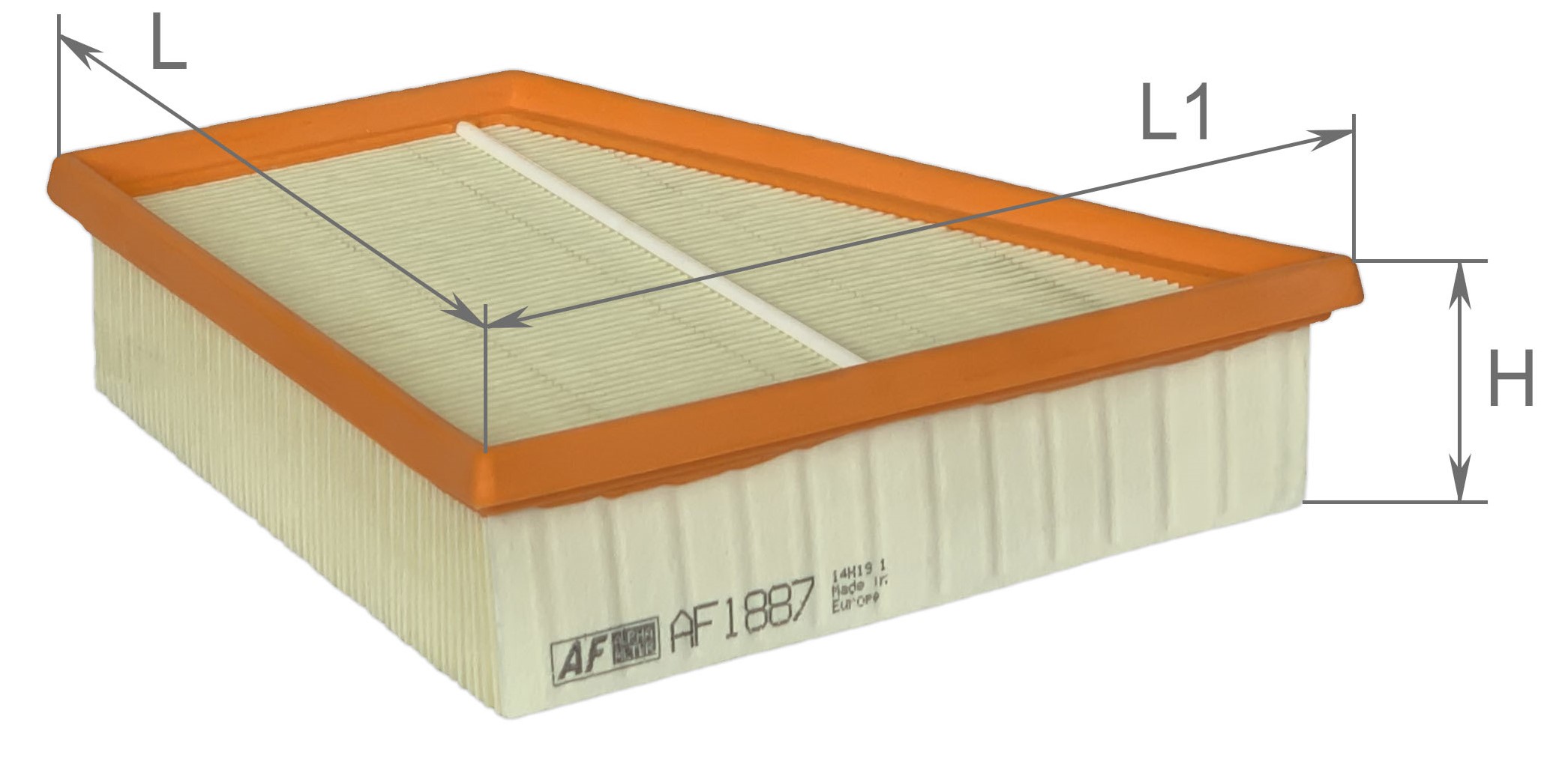 Alpha Filter AF1887 Air filter