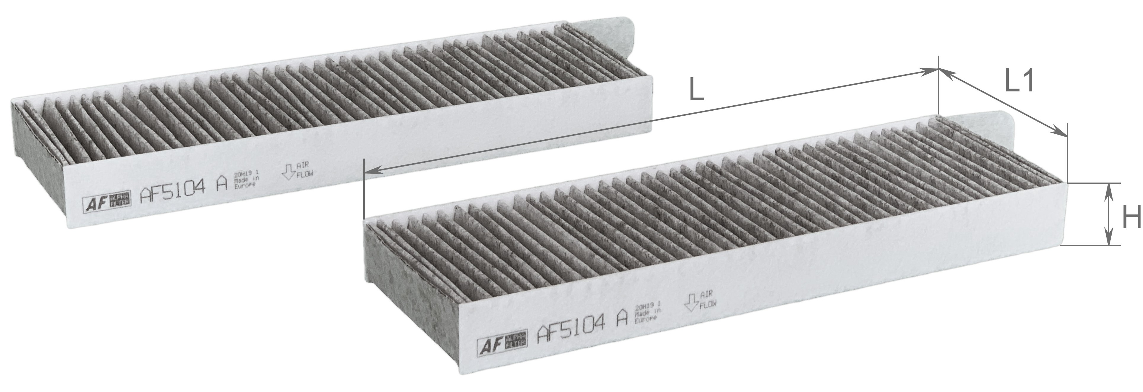 Alpha Filter AF5104A Фільтр салону