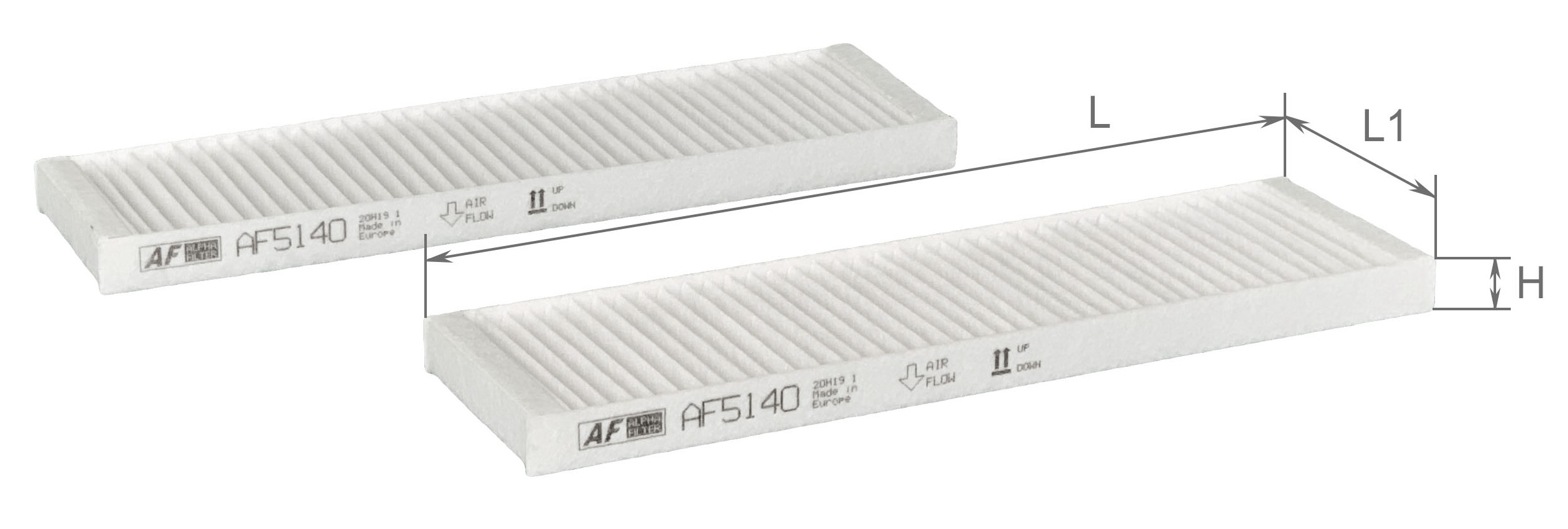 Alpha Filter AF5140 Фільтр салона Alpha Filter AF5140 Фільтр салона