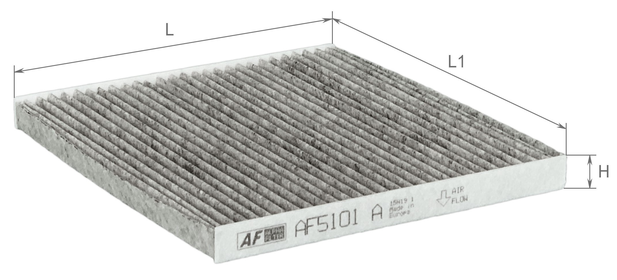 Alpha Filter AF5101A Фільтр салону Alpha Filter AF5101A Фільтр салону