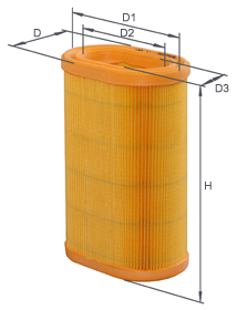 Alpha Filter AF0125 Air filter