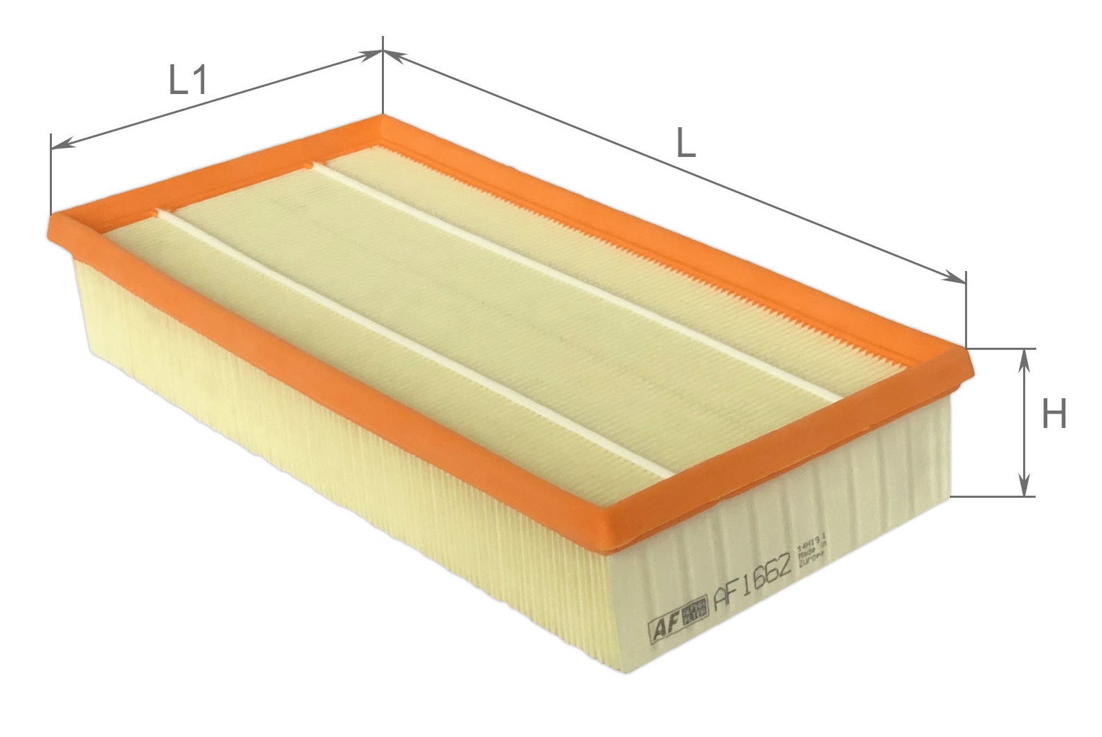 Alpha Filter AF1662 Фільтр повітряний Alpha Filter AF1662 Фільтр повітряний