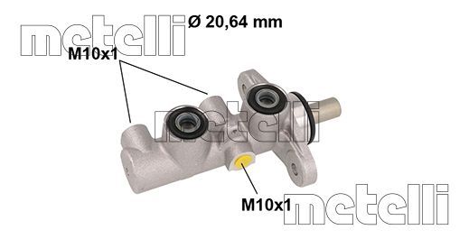 Metelli 05-0835 Cylinder brake master