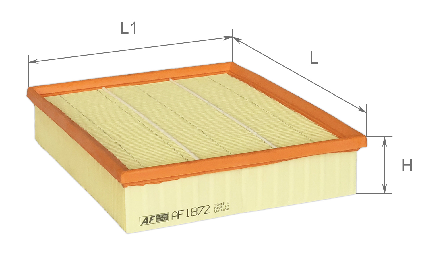 Alpha Filter AF1872 Фильтр воздушный