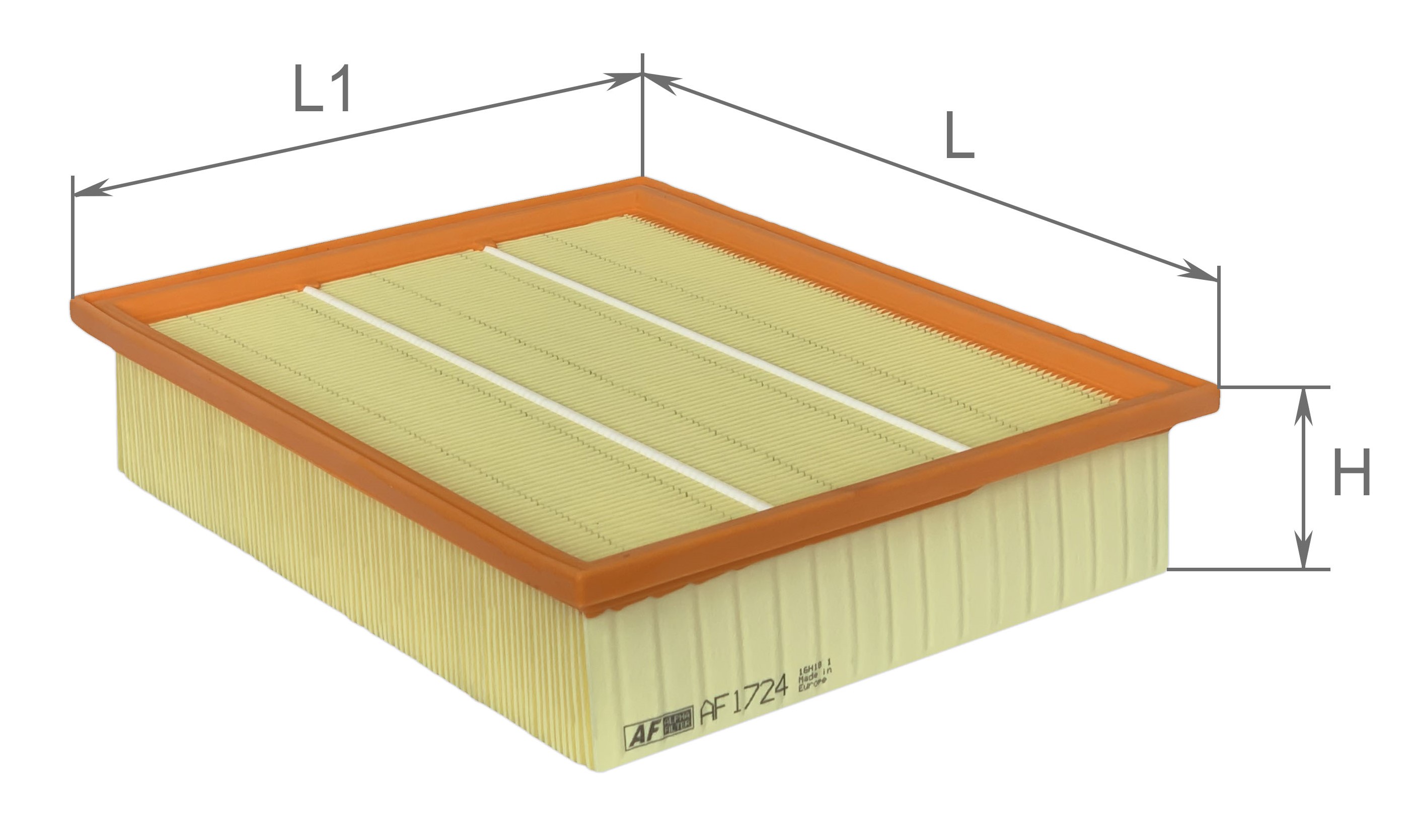 Alpha Filter AF1724 Air filter Alpha Filter AF1724 Air filter
