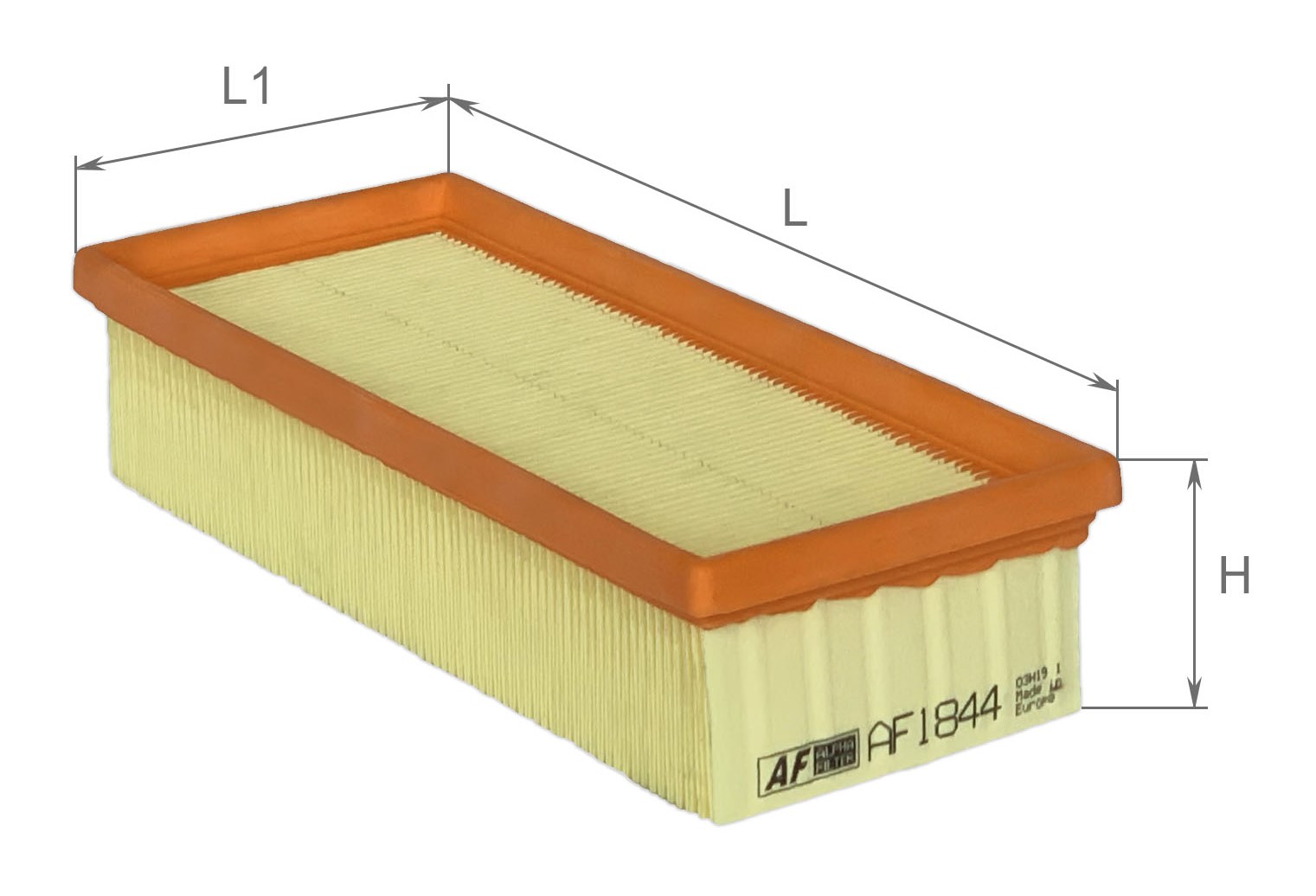 Alpha Filter AF1844 Фильтр воздушный