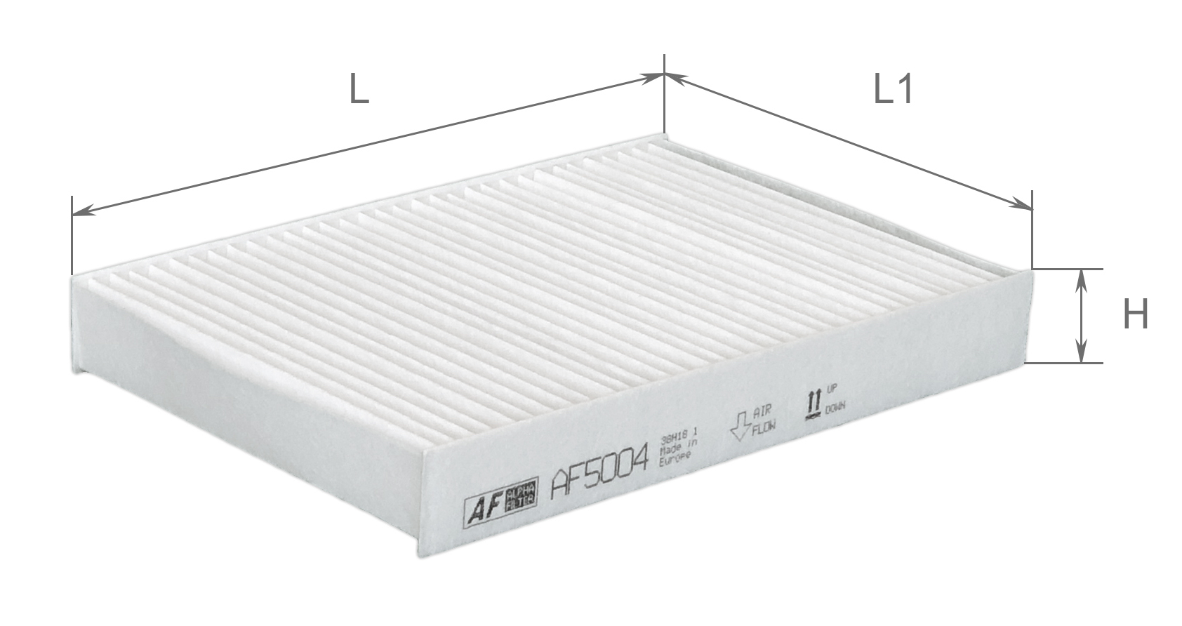 Alpha Filter AF5004 Фільтр салону Alpha Filter AF5004 Фільтр салону