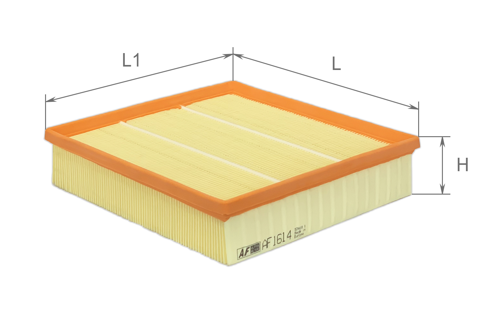 Alpha Filter AF1614 Фільтр повітряний
