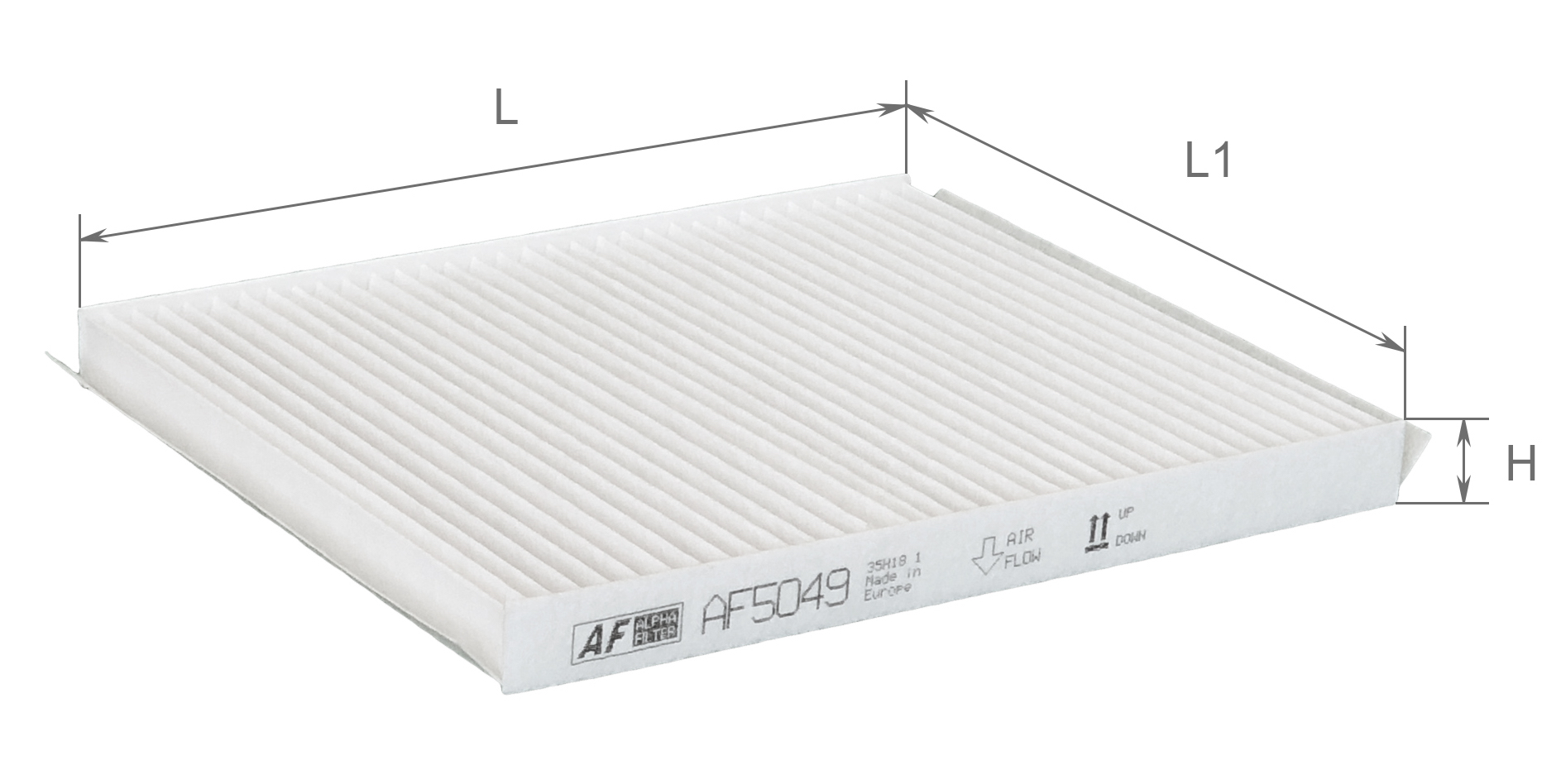 Alpha Filter AF5049 Фільтр салона