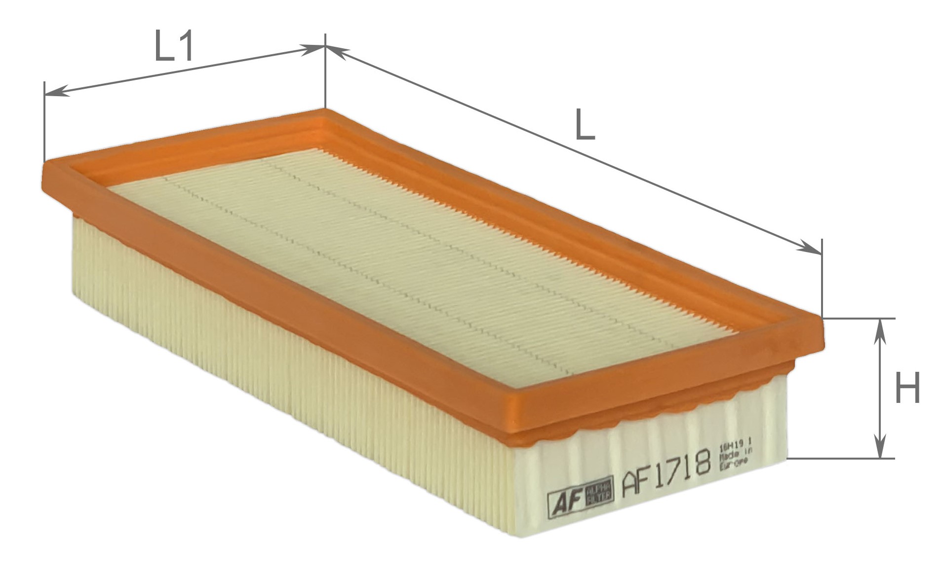 Alpha Filter AF1718 Air filter Alpha Filter AF1718 Air filter