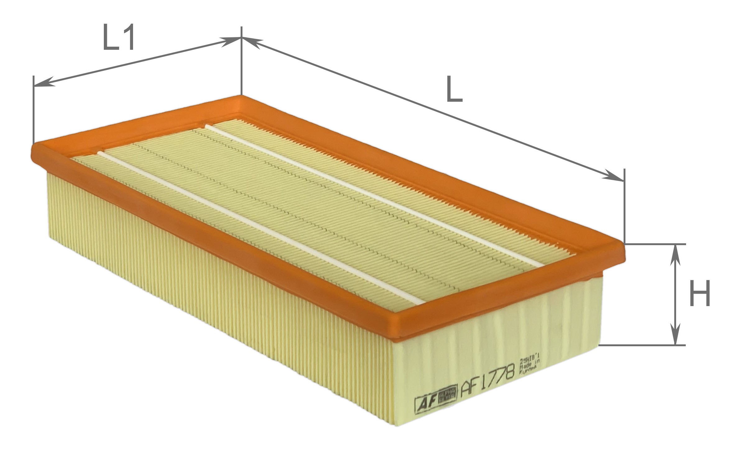 Alpha Filter AF1778 Air filter Alpha Filter AF1778 Air filter