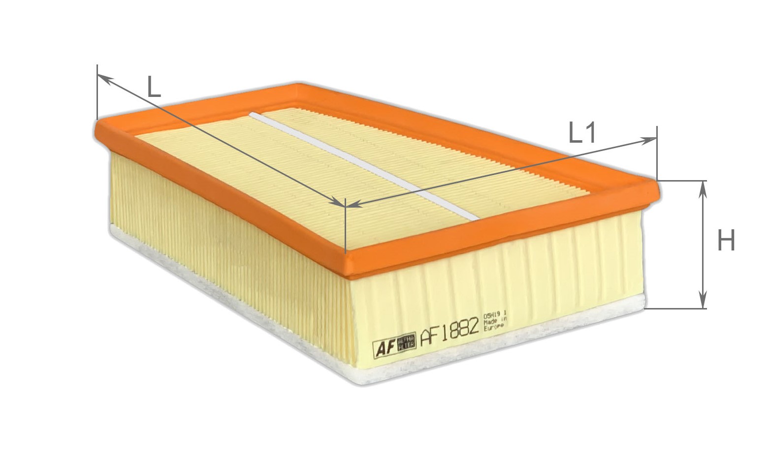 Alpha Filter AF1882 Фільтр повітряний