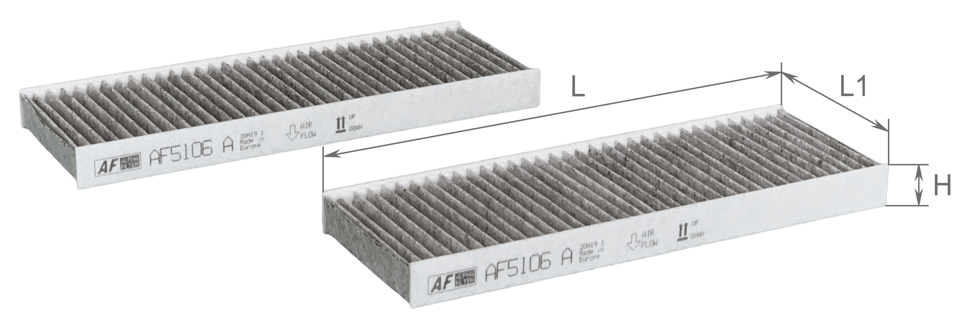 Alpha Filter AF5106 Фільтр салону Alpha Filter AF5106 Фільтр салону