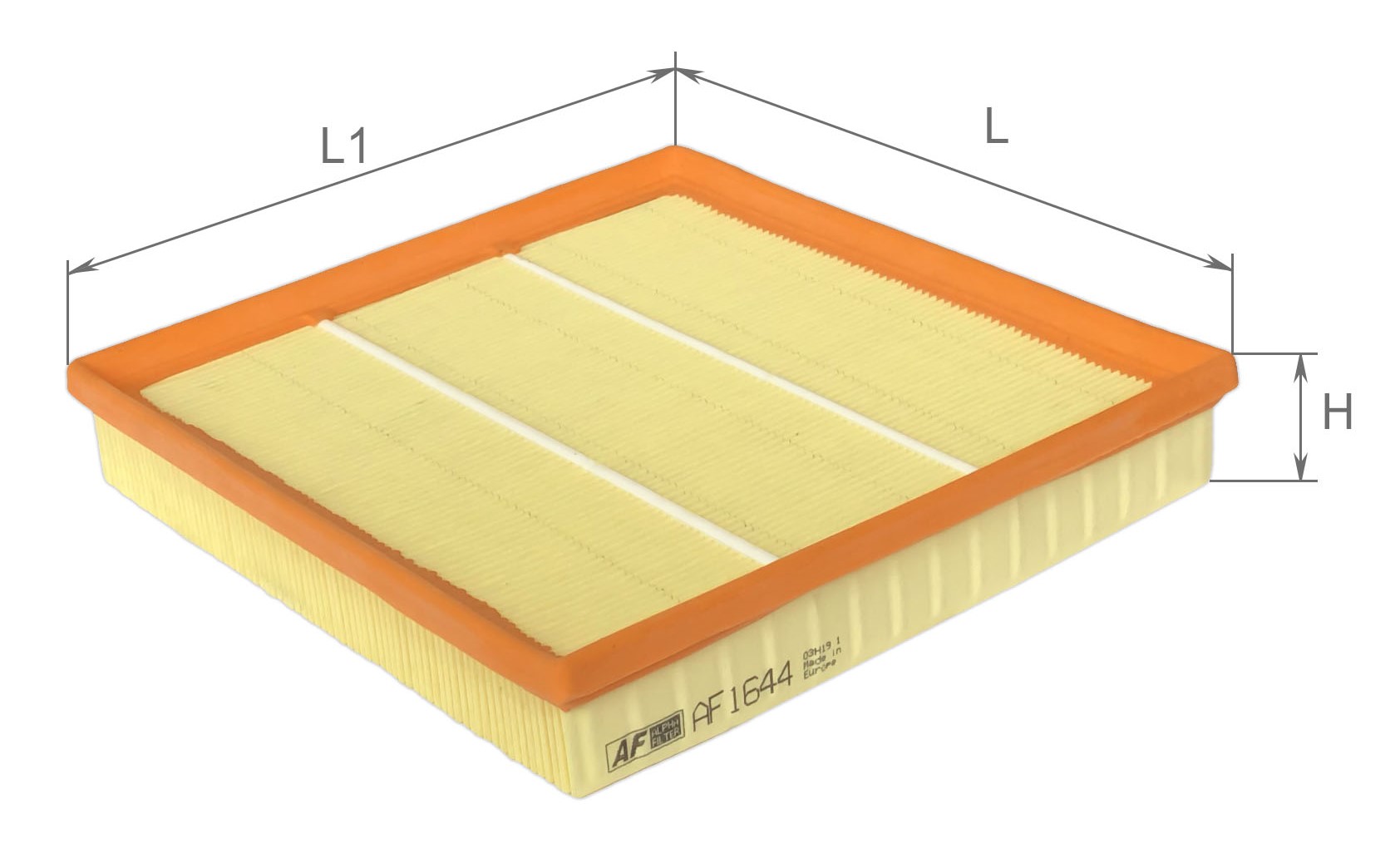 Alpha Filter AF1644 Фильтр воздушный