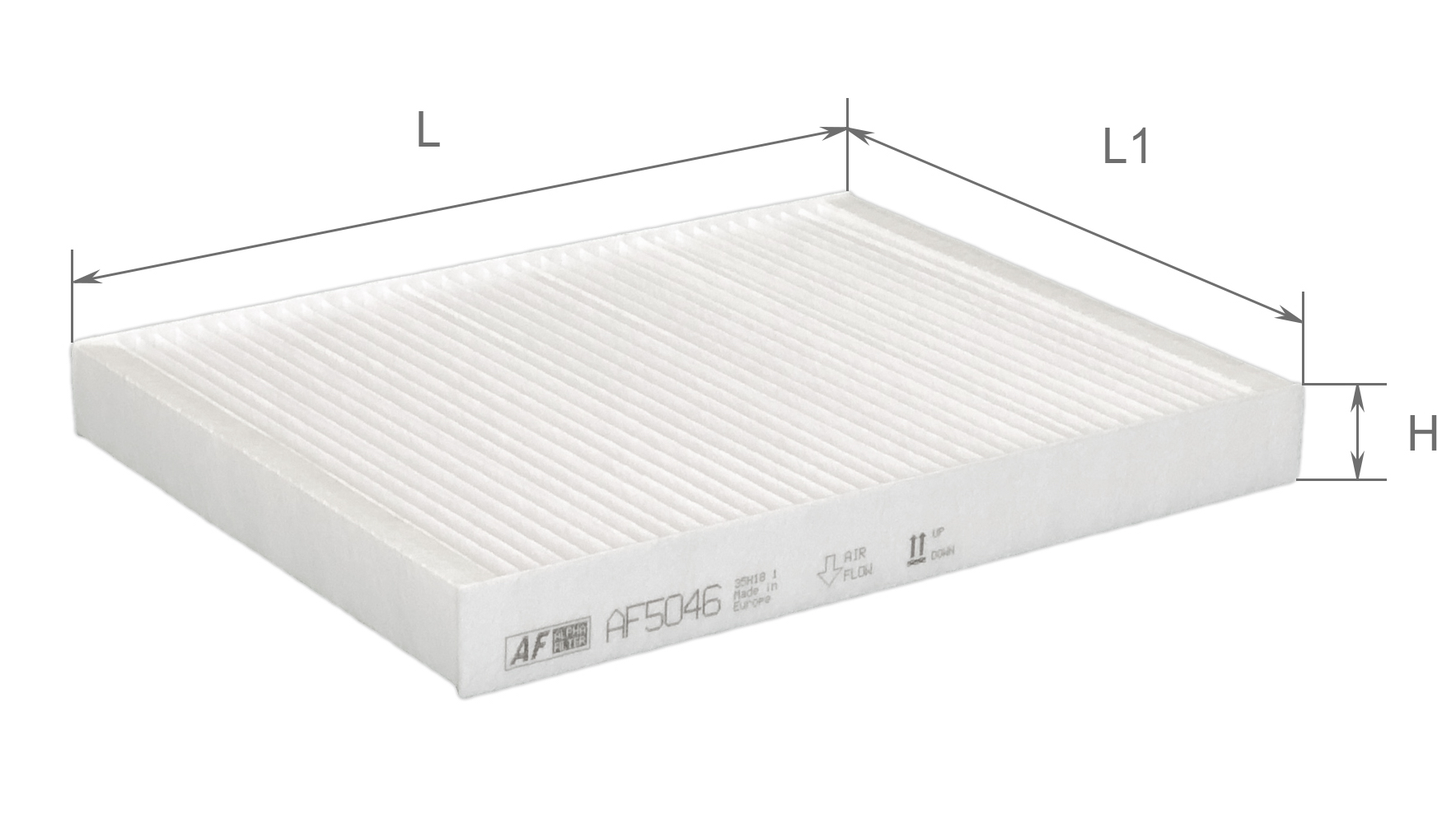 Alpha Filter AF5046 Фільтр салону Alpha Filter AF5046 Фільтр салону