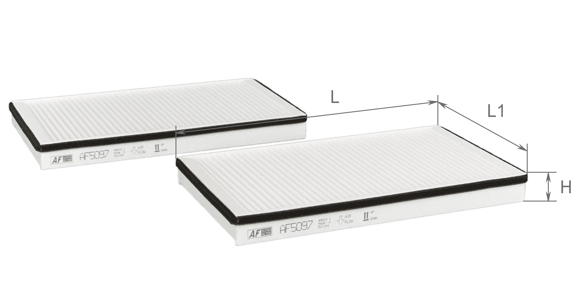 Alpha Filter AF5097 Фільтр салону
