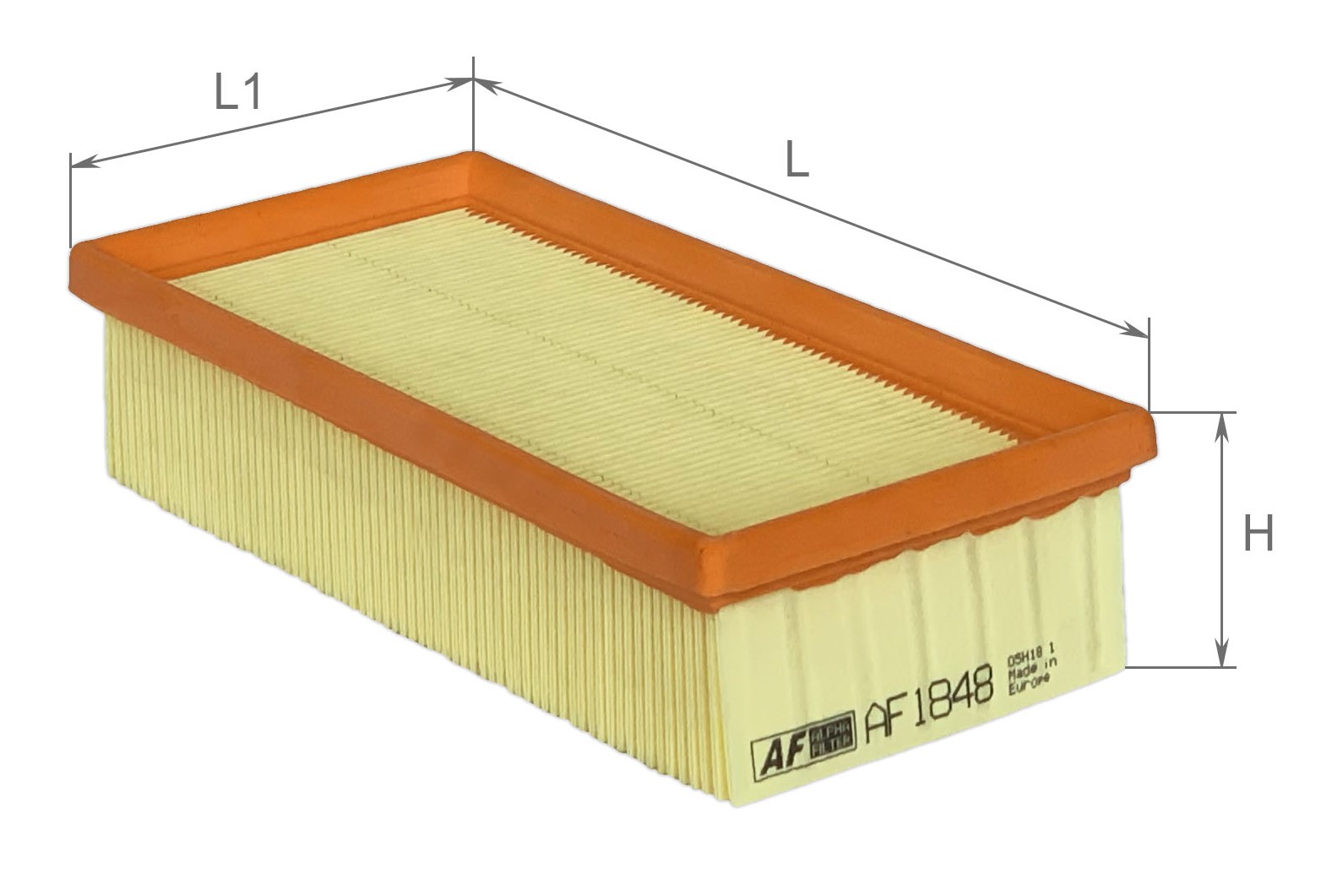 Alpha Filter AF1848 Air filter