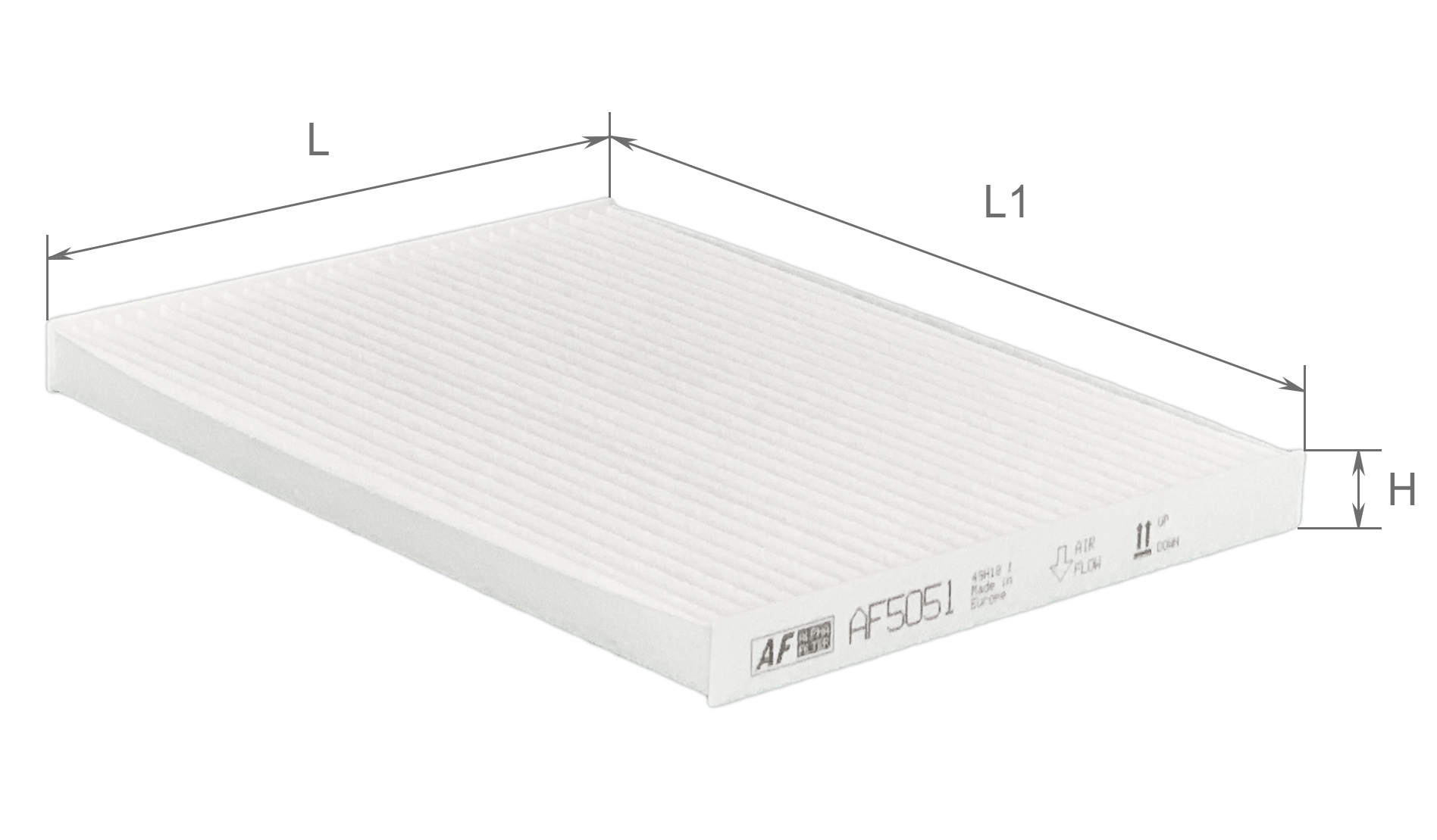 Alpha Filter AF5051 Фільтр салону Alpha Filter AF5051 Фільтр салону