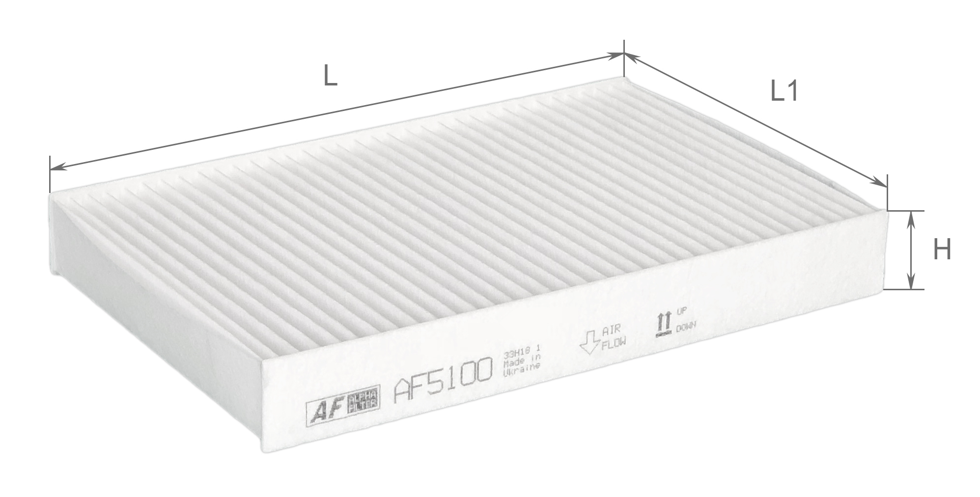 Alpha Filter AF5100 Фильтр салона