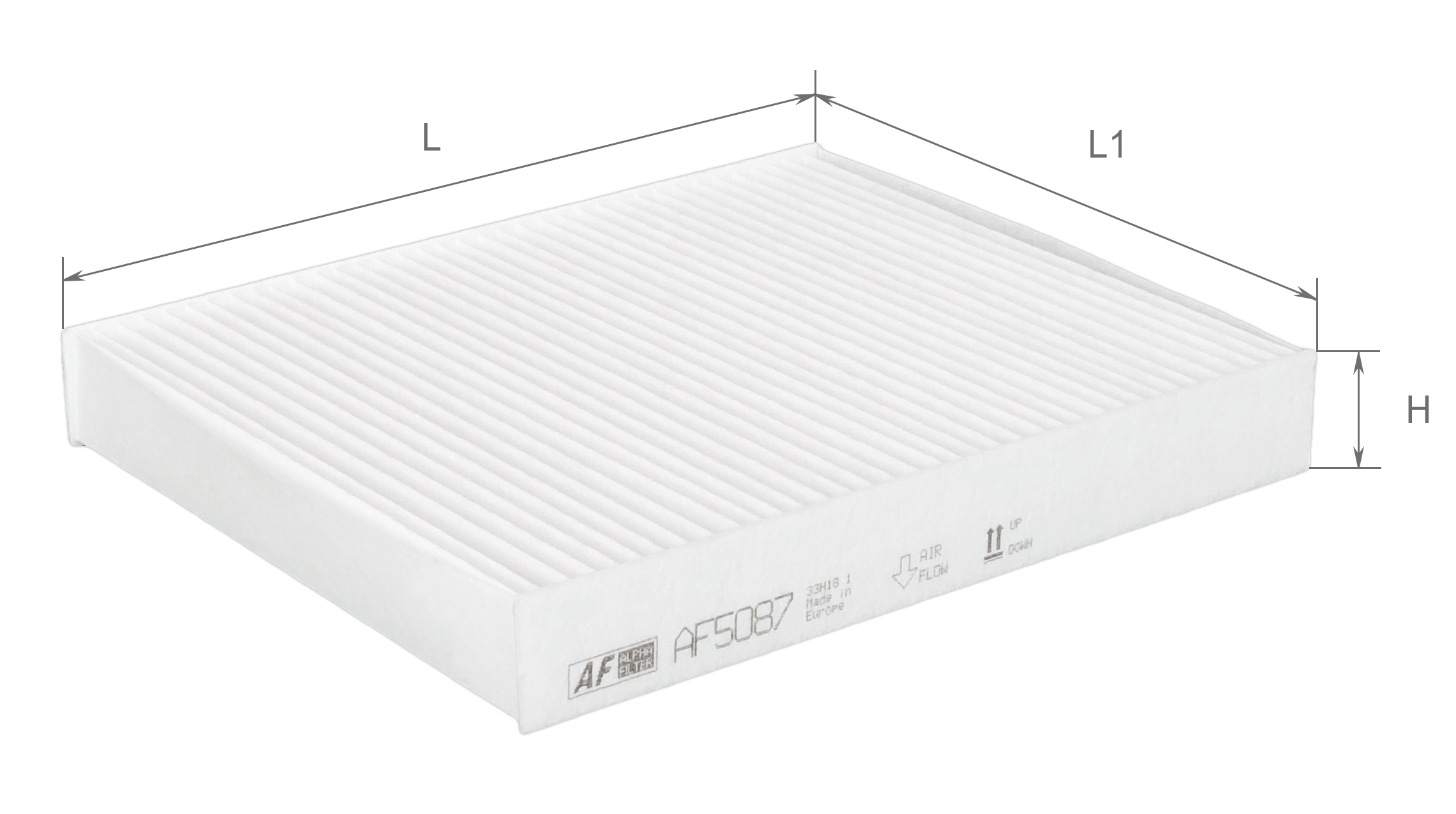 Alpha Filter AF5087 Фільтр салону