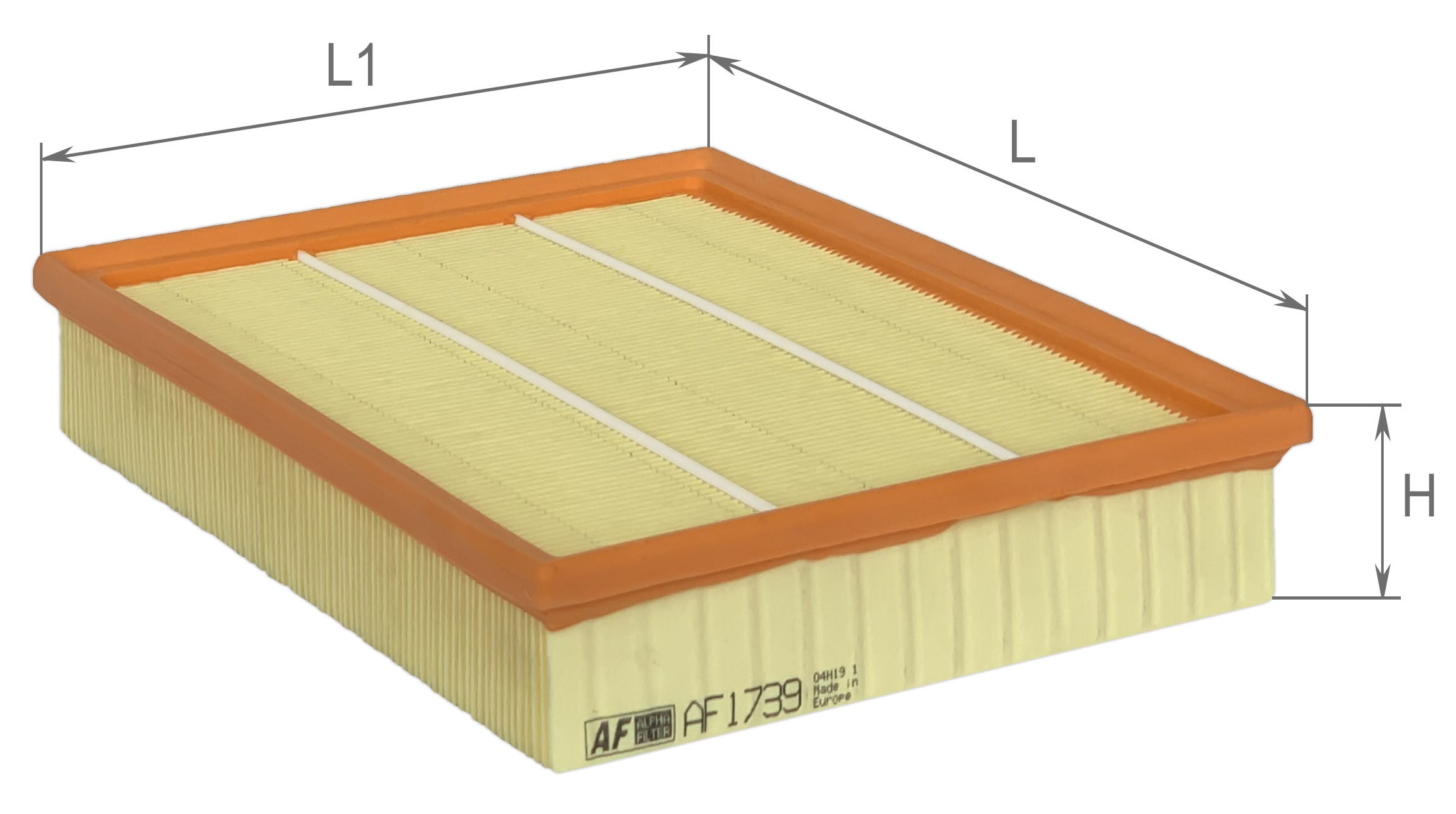 Alpha Filter AF1739 Фільтр повітряний