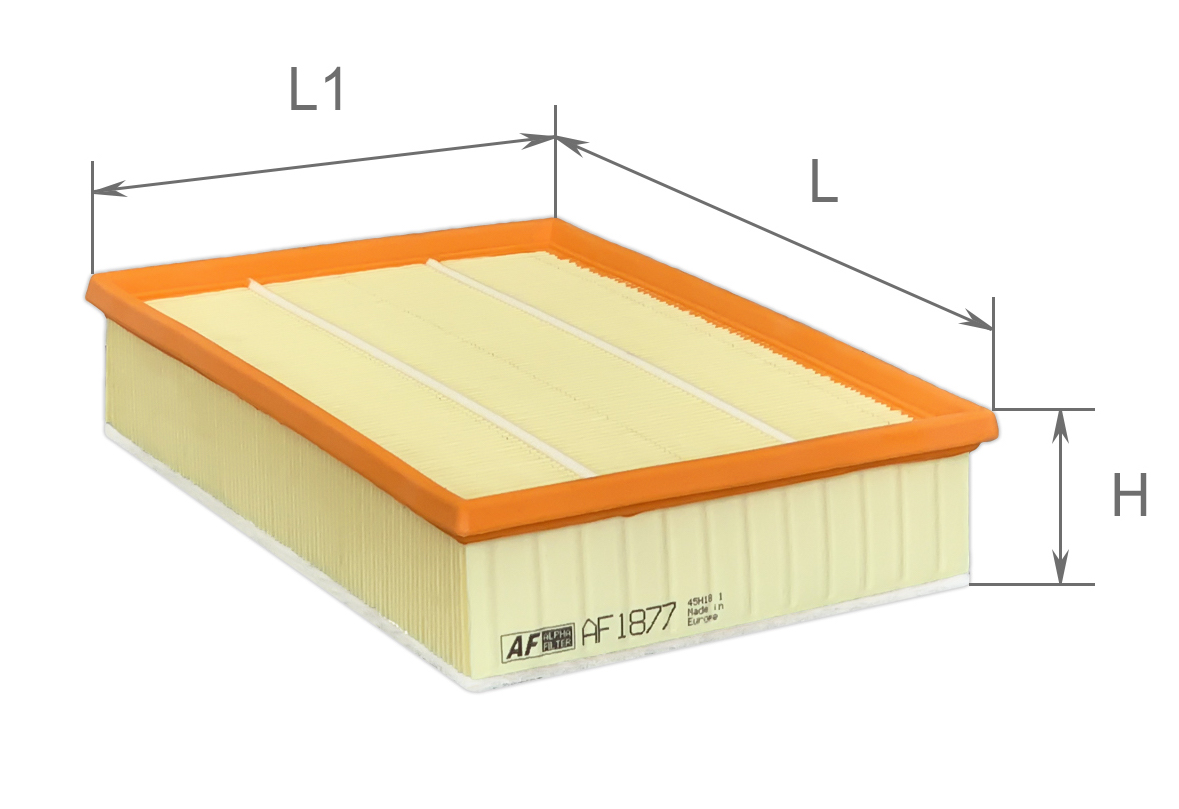 Alpha Filter AF1877 Фильтр воздушный Alpha Filter AF1877 Фильтр воздушный