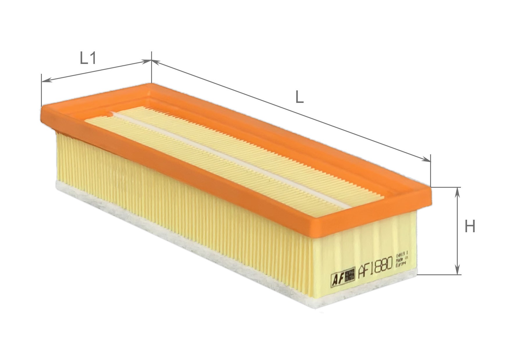 Alpha Filter AF1880 Фільтр повітряний