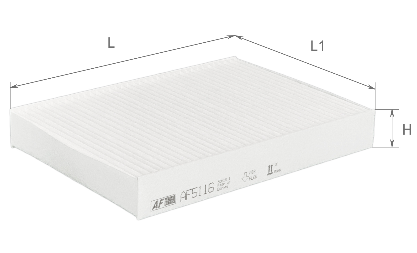 Alpha Filter AF5116 Фільтр салону