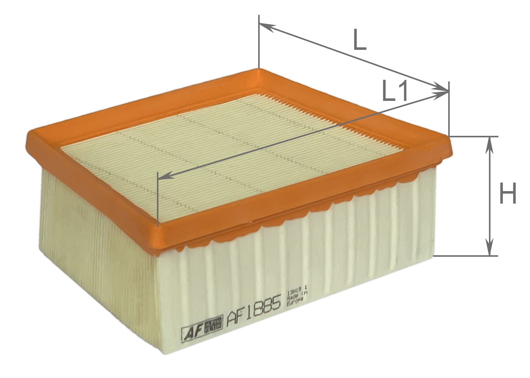 Alpha Filter AF1885 Фільтр повітряний