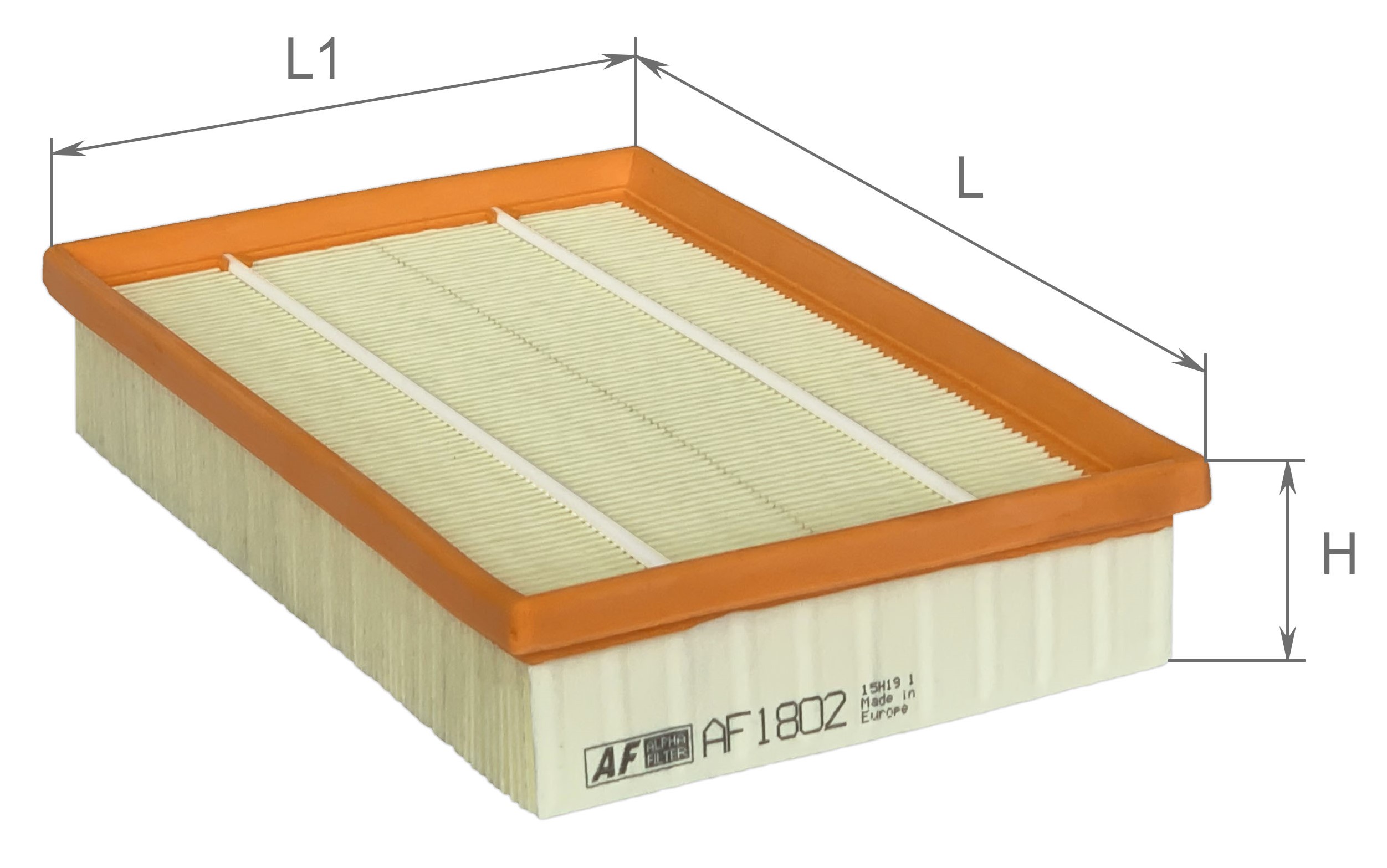 Alpha Filter AF1802 Air filter Alpha Filter AF1802 Air filter