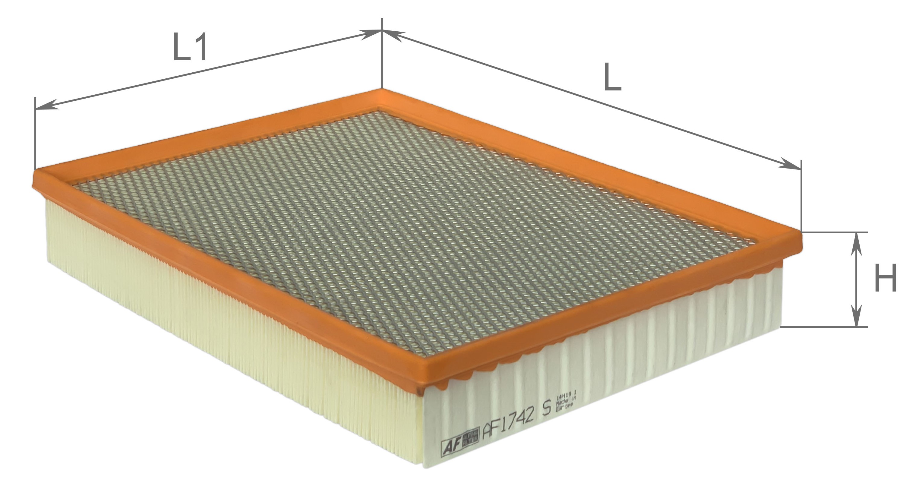 Alpha Filter AF1742S Air filter Alpha Filter AF1742S Air filter