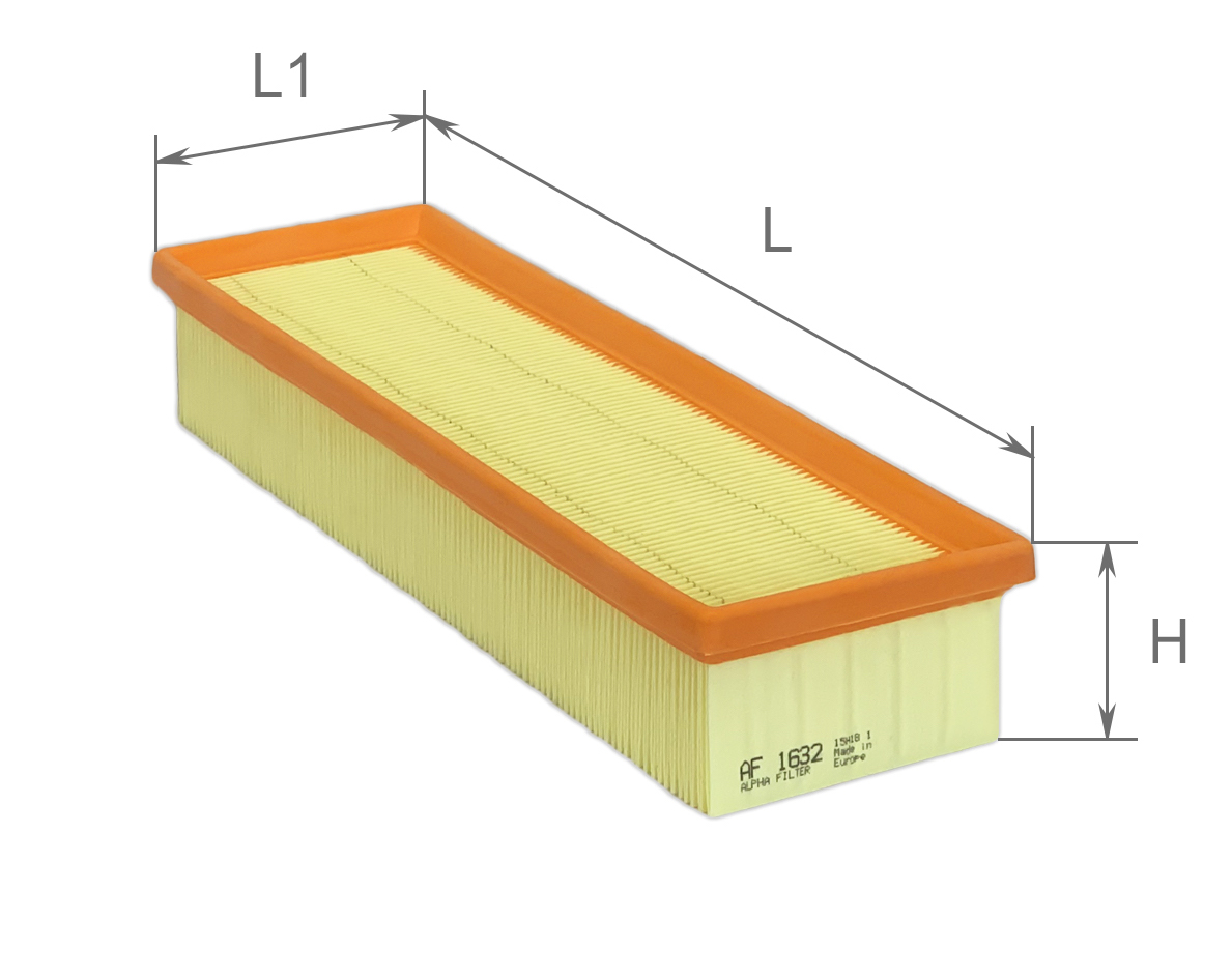 Alpha Filter AF1632 Фільтр повітряний