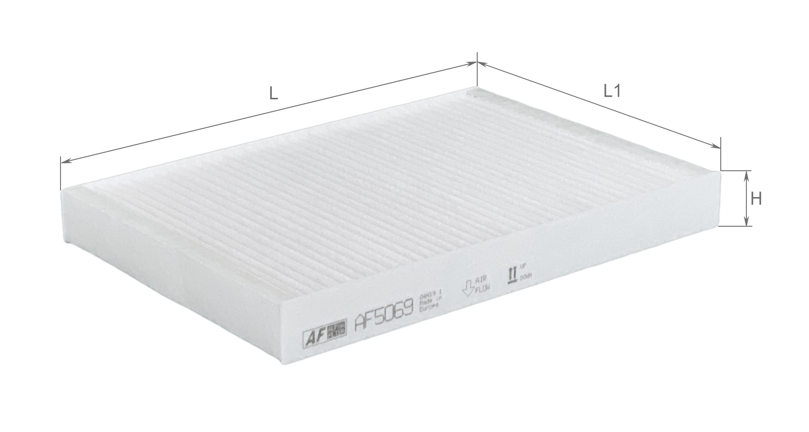 Alpha Filter AF5069 Фільтр салону Alpha Filter AF5069 Фільтр салону