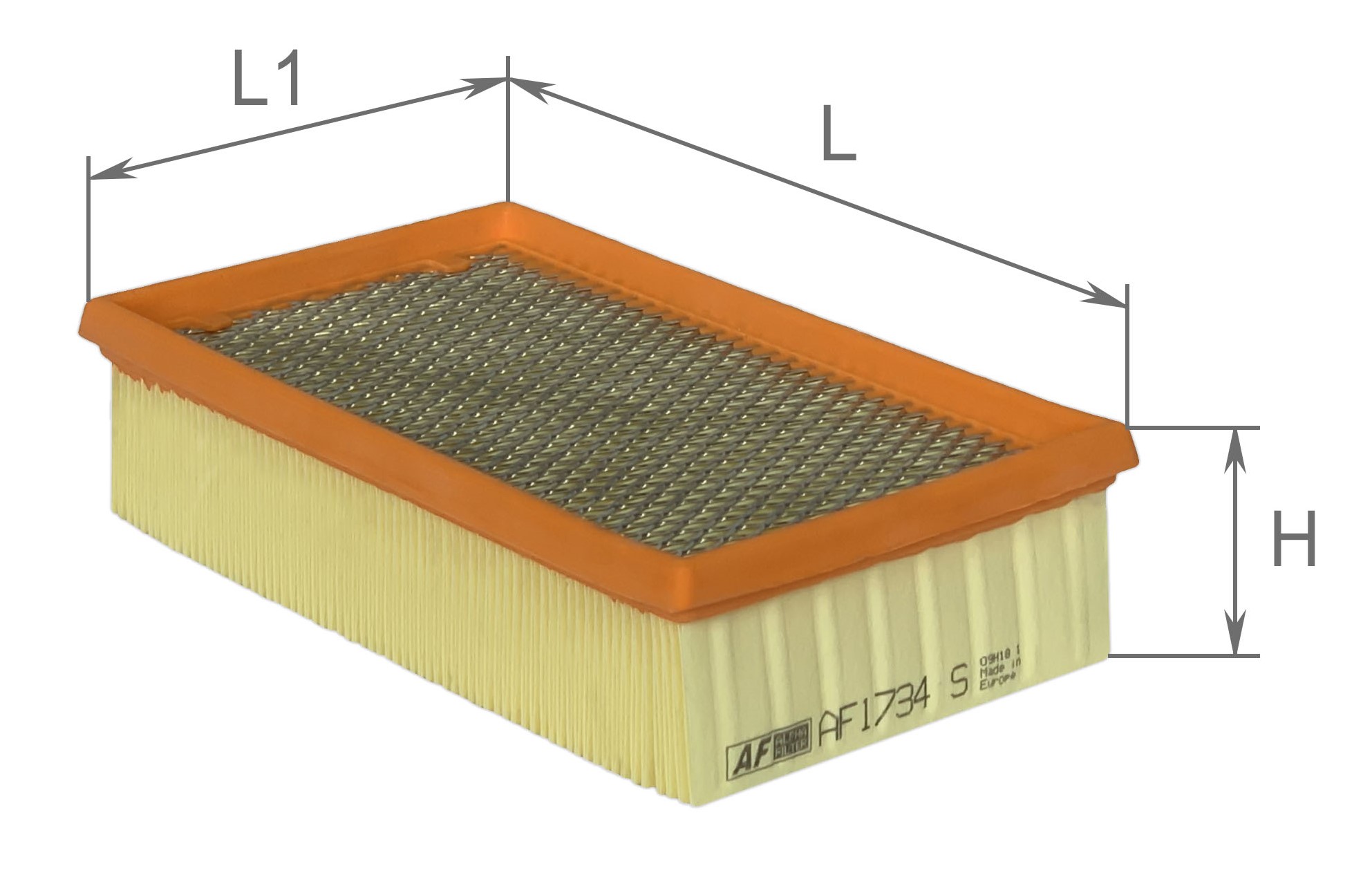 Alpha Filter AF1734S Air filter