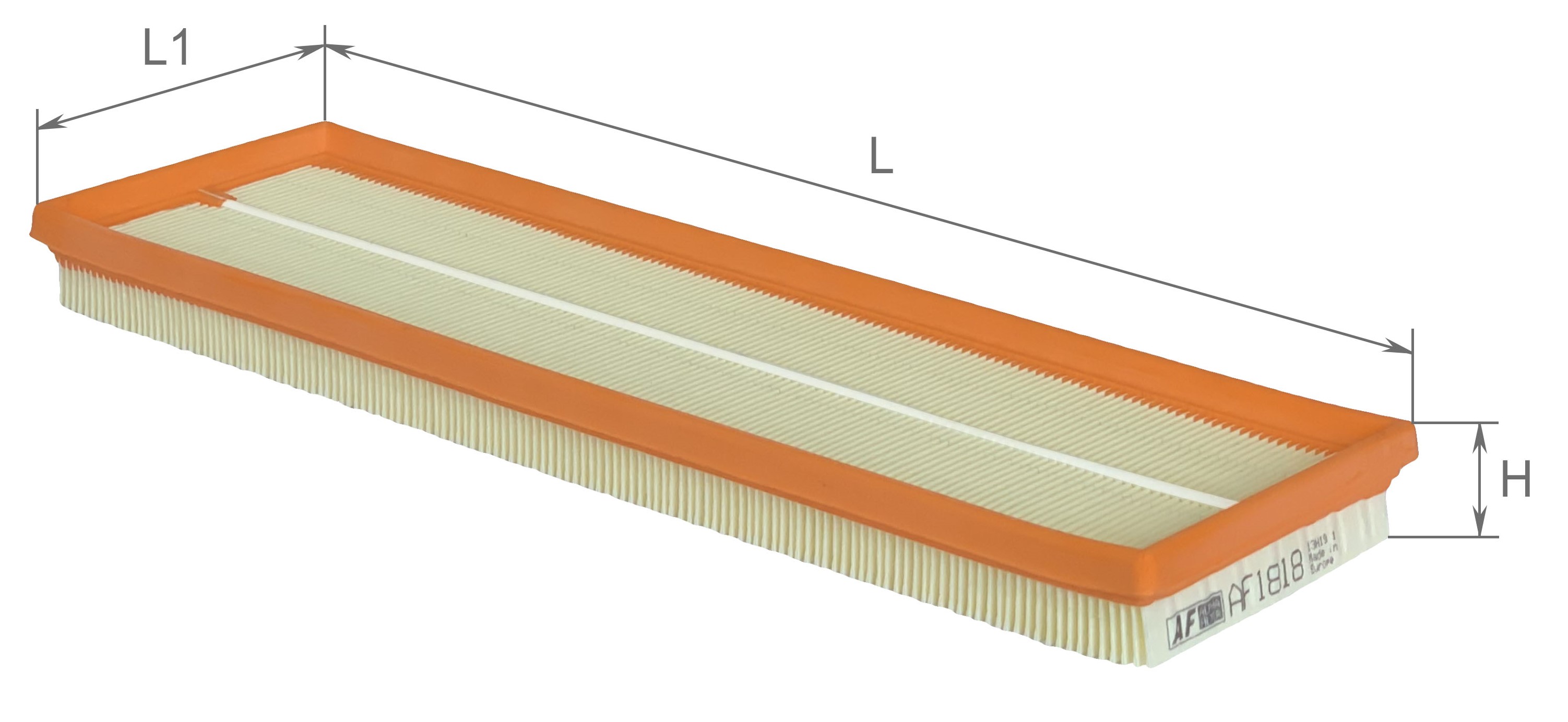 Alpha Filter AF1818 Фільтр повітряний