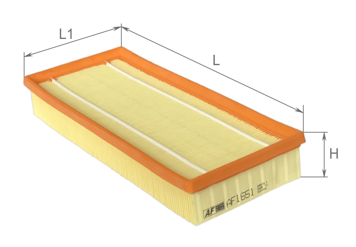 Alpha Filter AF1651 Фильтр воздушный