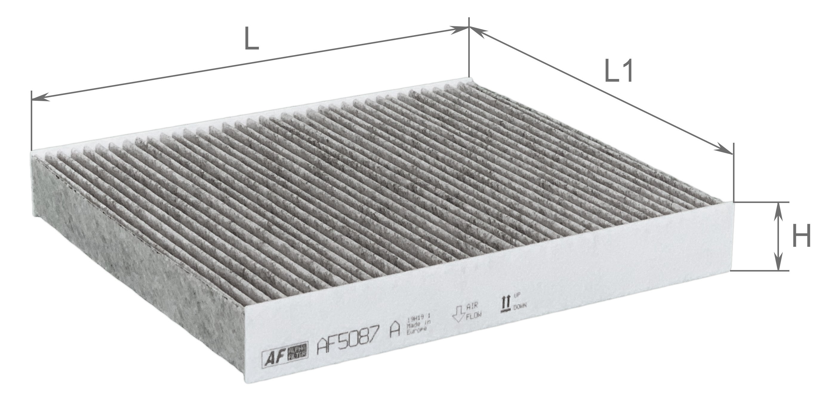 Alpha Filter AF5087A Фильтр салона
