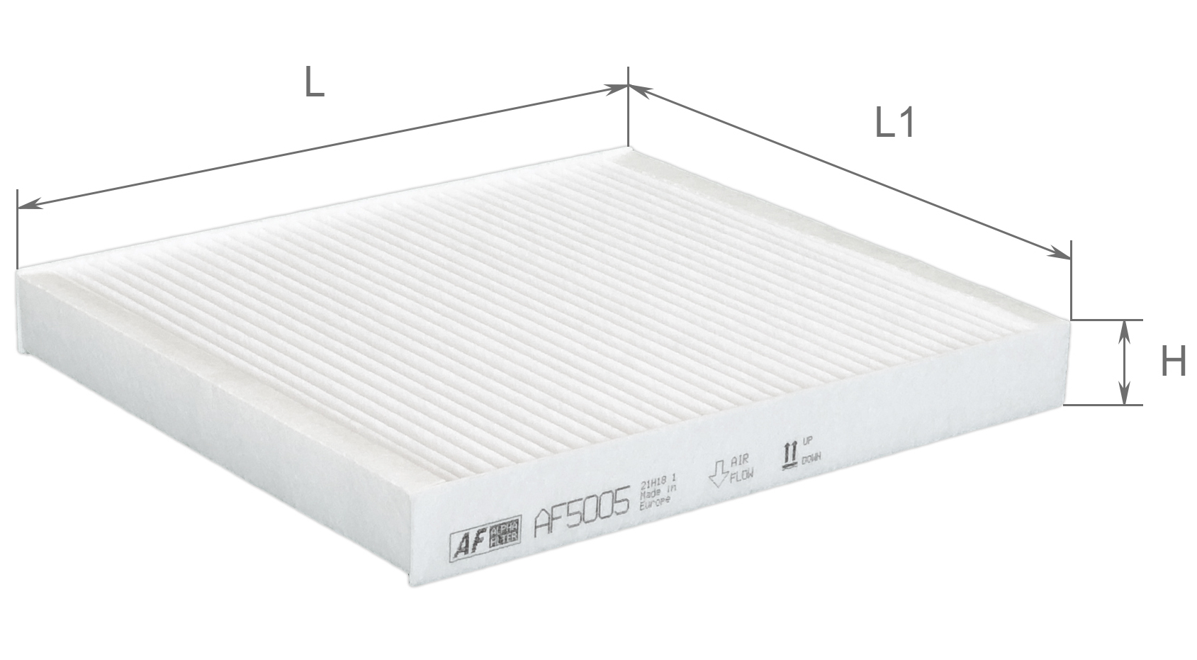 Alpha Filter AF5005 Фільтр салону