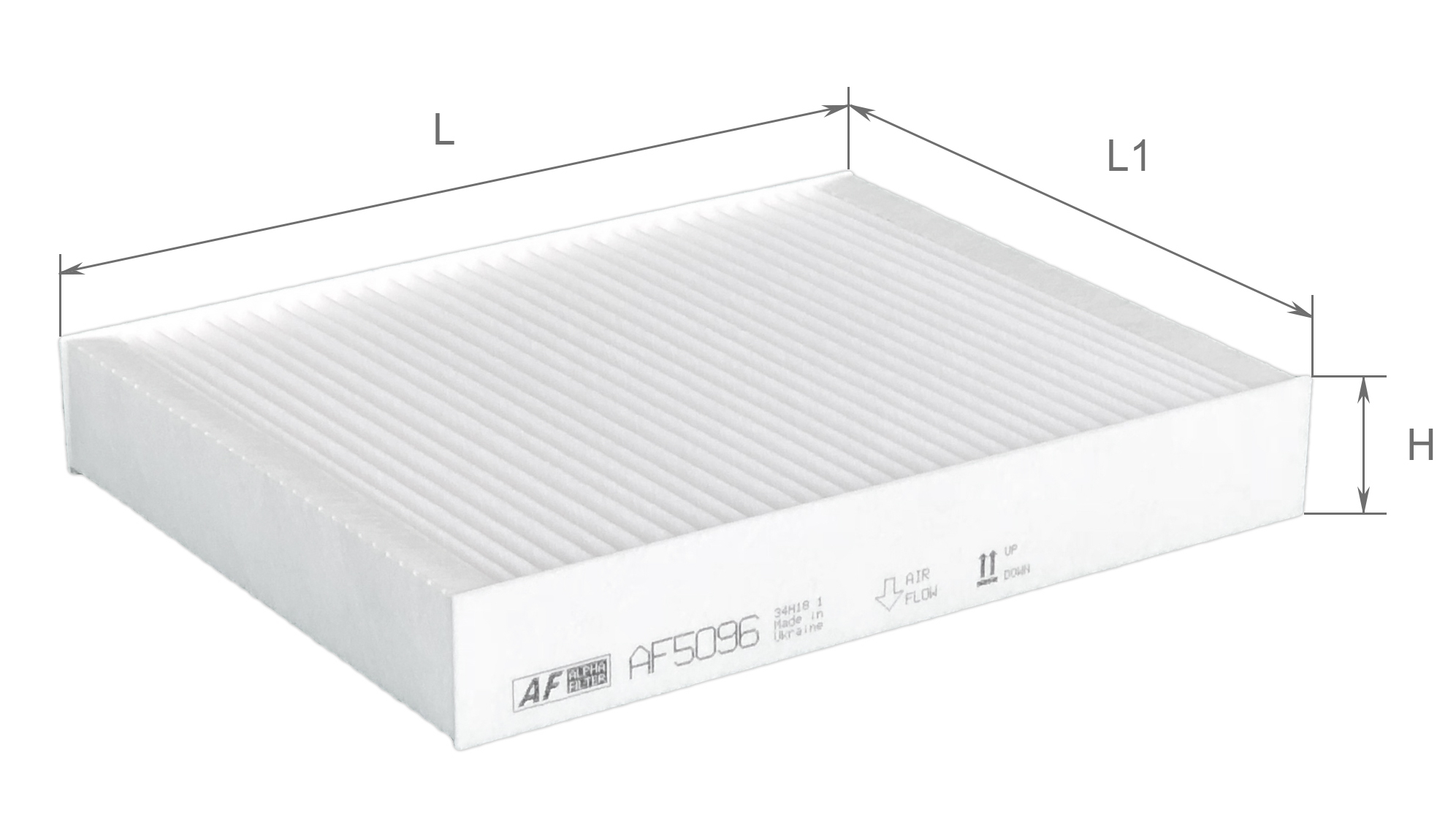 Alpha Filter AF5096 Фільтр салона