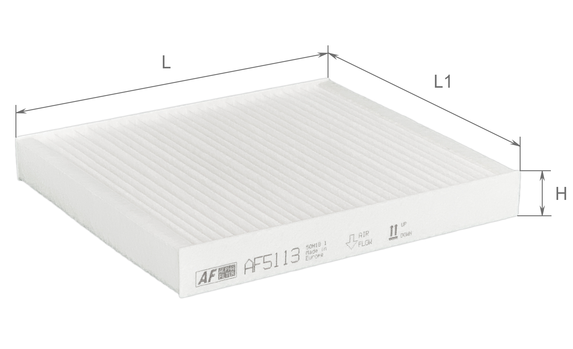 Alpha Filter AF5113 Фільтр салону Alpha Filter AF5113 Фільтр салону